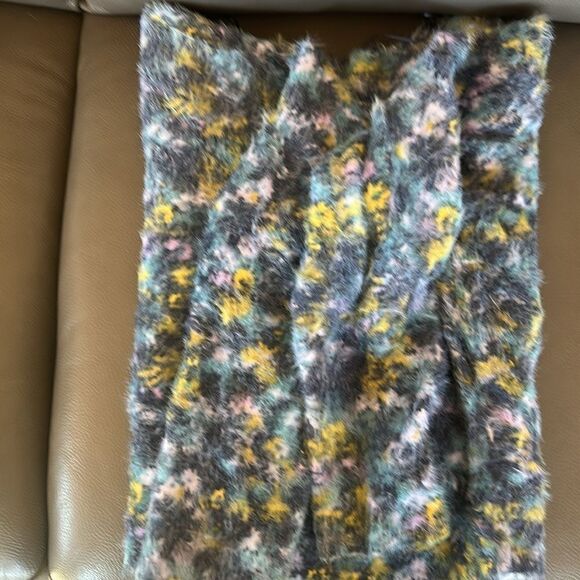 Anthropologie Blue and Yellow Crew Neck Sweater - Picture 8 of 13